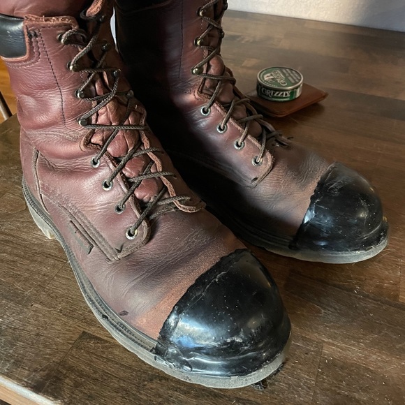 Red Wing Work Boots - 11.5D - Picture 2 of 8